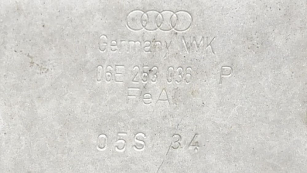 Тепловой экран выпускного коллектора правый Audi Q7 2009-2015 (4L restyle) 06E253036P 1028926 фото