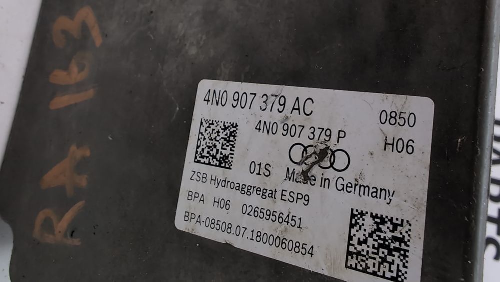 Блок управления АБС (ABS) Audi A6 2019-2023 (C8) 4N0614517AQBEF 1078950 фото