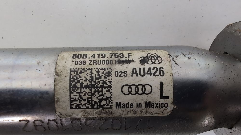 Вал рулевой колонки нижний (карданчик) Audi Q5 2018-2020 (80A) 80B419753F 1099327 фото