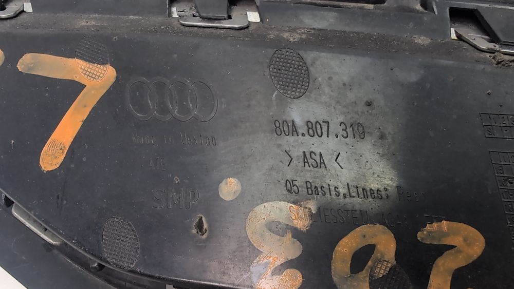 Накладка бампера заднього ліва хром Audi Q5 2018-2020 (80A) 80A8078332ZZ 1101280 фото