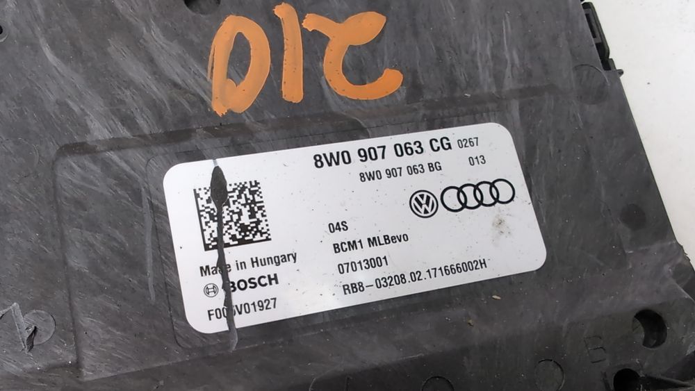 Блок управління бортовою мережею Audi Q7 2017-2019 (4M) 8W0907063CH 1103042 фото