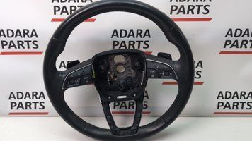 Руль голый кожа с подогревом (дефект) Audi Q7 2017-2019 (4M) 4M0419091CMJM 1093786 фото