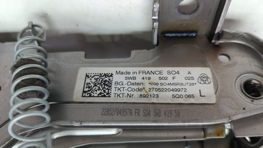 Рульова колонка Audi A3 2022-2024 (8Y) 5WB419502F 1068021 фото