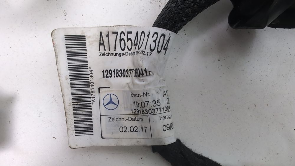 Джгут проводів дверей передньої (правої) Mercedes Benz GLA 2017 - 2020 (X156) A1765401304 1069147 фото