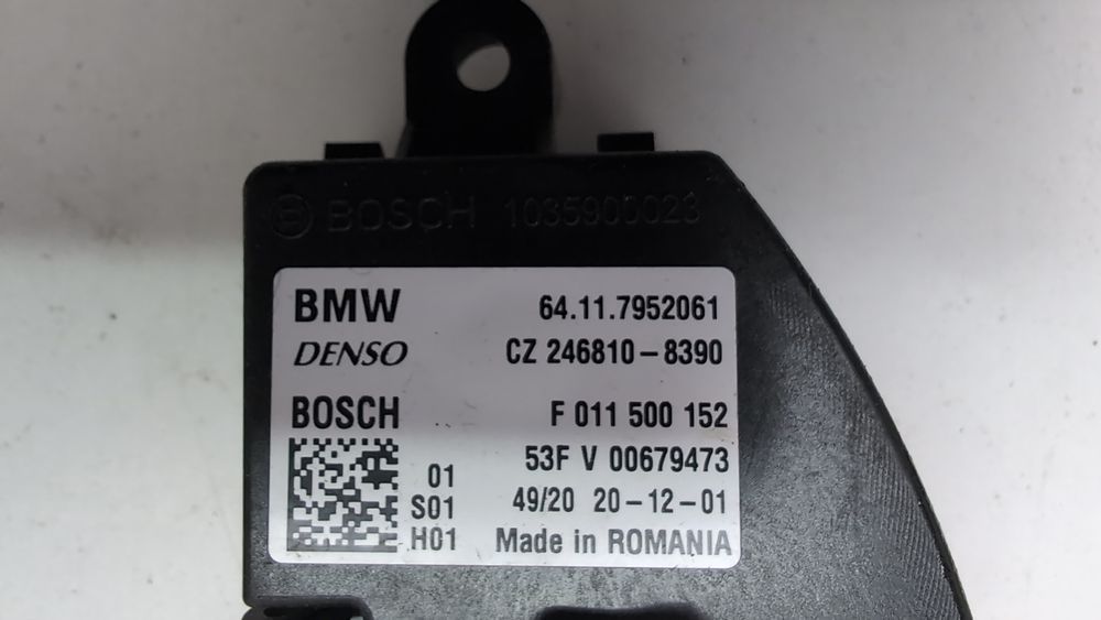 Резистор вентилятора печки отопителя BMW 2 Series Gran Coupe 2020-2024 (F44) 64117952061 1086545 фото