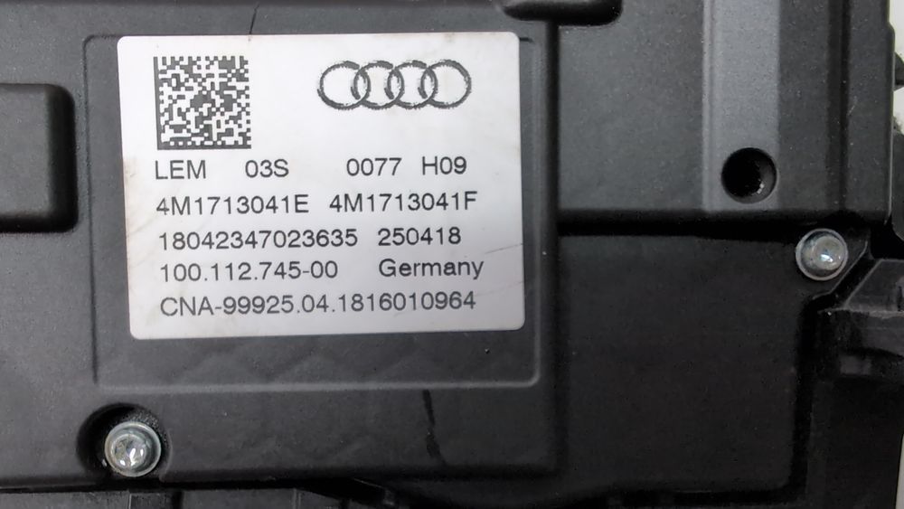 Шифтер кулиса переключения акпп (кулиса, селектор) Audi Q7 2017-2019 (4M) 4M1713041E 1083709 фото