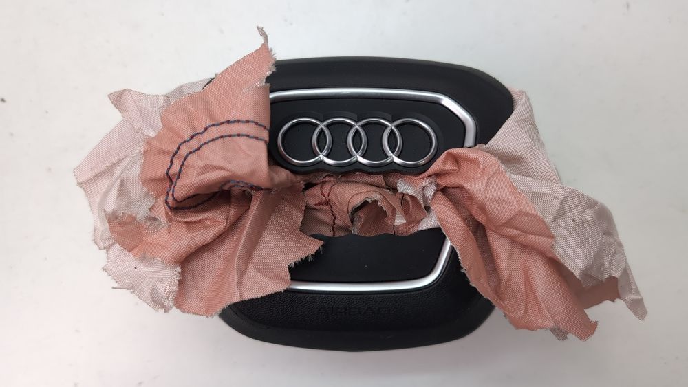 Подушка безпеки (airbag) у кермі (дефект) Audi Q7 2017-2019 (4M) 4M0880201P6PS 1083655 фото