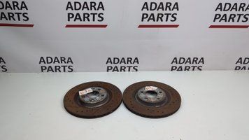 Диски тормозные задние Powerstop пара Audi A6 2011-2015 (C7) EBR1209X 1086447 фото