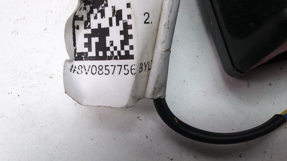 Замок ремня безопасности передний правый Audi A3 2013-2016 (8V) 8V0857756BYLZ 1082920 фото