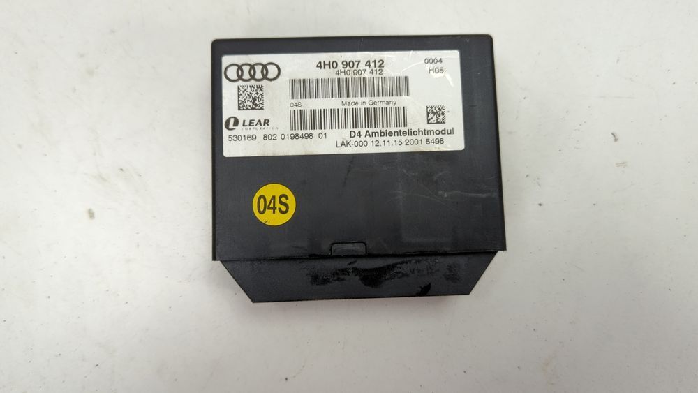 Центральный блок управления систем комфорта Audi A8 2015-2018 (D4 restyle) 4H0907412 1048939 фото