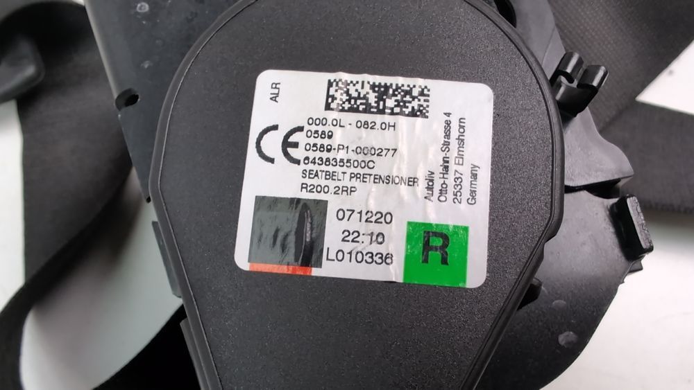 Ремень безопасности задний, правый (дефект) BMW 2 Series Gran Coupe 2020-2024 (F44) 72117488772 1077746 фото
