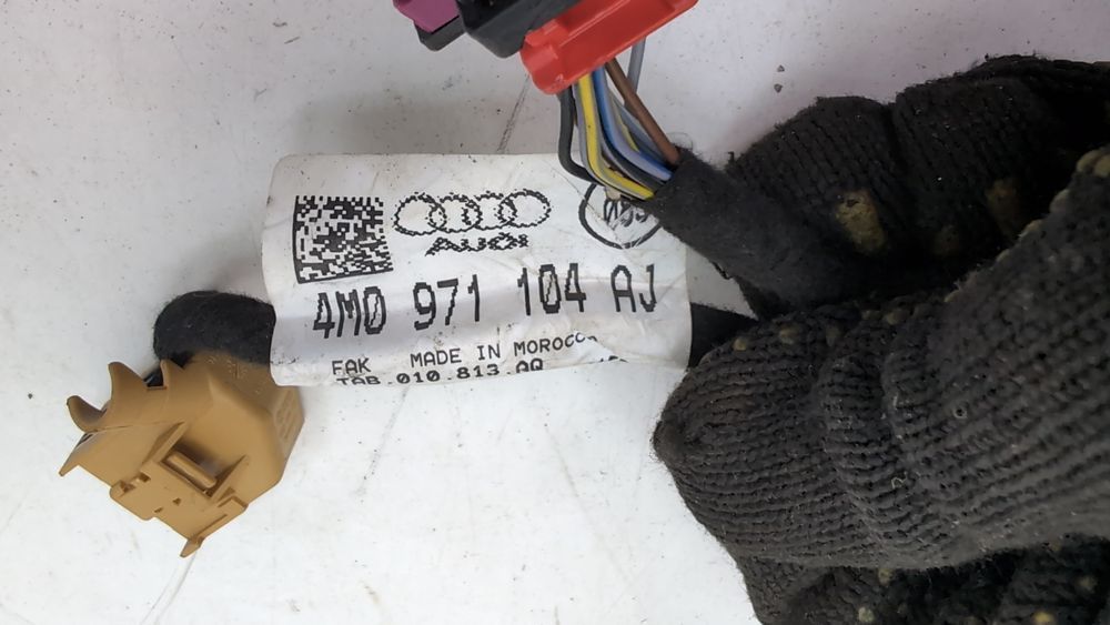 Джгут проводів бампера заднього Audi Q7 2017-2019 (4M) 4M0971104AK 1103234 фото