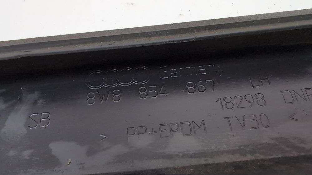 Декоративна накладка порогу, ліва Audi A5 2018-2019 (F5(8W6)) 8W8854867 1105584 фото
