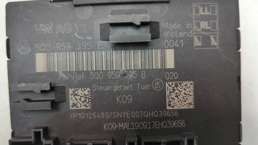 Блок керування дверей задніх Audi A3 2017-2020 (8V restyle) 5Q0959395E 1061067 фото