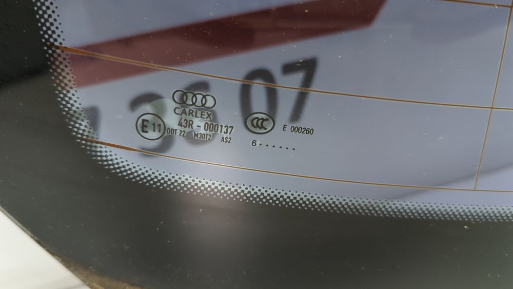 Стекло заднее Audi A4 2016-2019 (B9) 8W5845501BNVB 1040714 фото