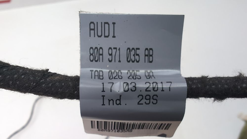 Джгут проводів карти дверей передньої лівої Audi Q5 2018-2020 (80A) 80A971035AB 1099850 фото