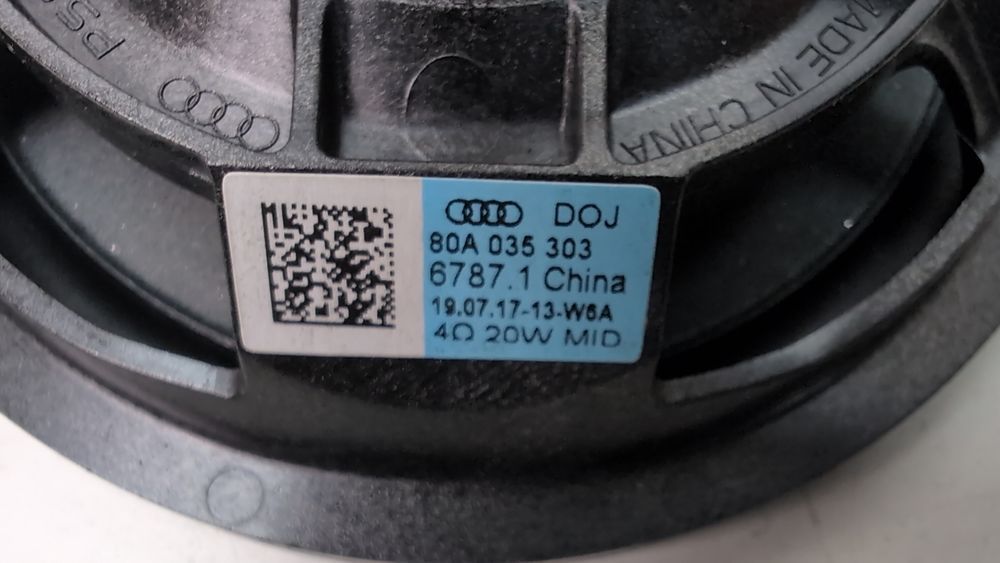 Динамік салону передні двері/задні стійки Audi Q5 2018-2020 (80A) 80A035303 1091237 фото