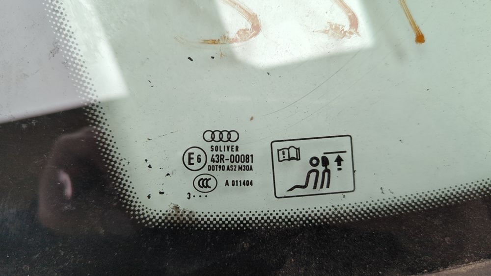 Скло (кватирка) заднє ліве Audi S7 2012-2015 (4G8) 4G8845299TNVB 1060390 фото
