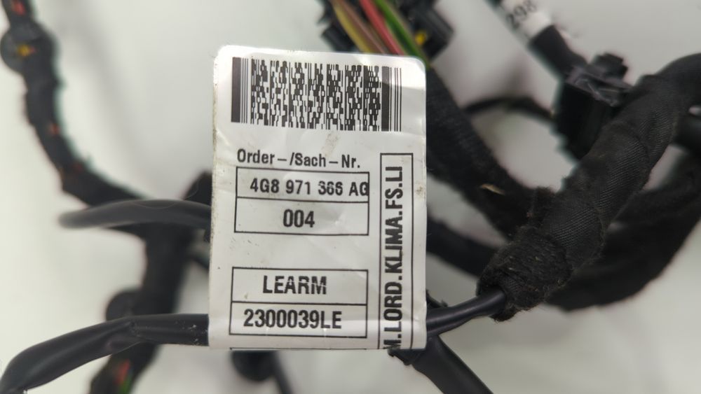 Жгут проводов переднего левого сиденья Audi A6 2016-2018 (C7 restyle) 4G8971366AG 1035337 фото