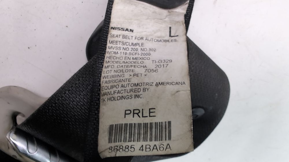 Ремінь безпеки передній лівий Nissan Rogue 2017-2020 (T32 Restyle rest) 868854BA8A 1097463 фото