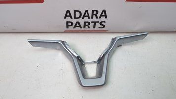 Накладка руля (хром) Nissan Rogue 2017-2020 (T32 Restyle rest) 484675SW0A 1098571 фото