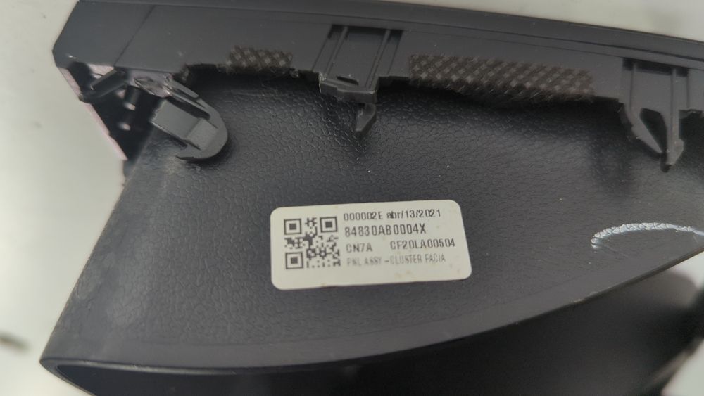 Накладка панелі щитка приладів Hyundai Elantra 2021-2023 (CN7) 84830AB0004X 1058561 фото