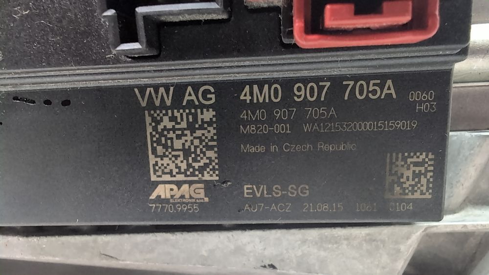 Блок управления рулевой колонки Audi Q7 2017-2019 (4M) 80A907705A 1093861 фото