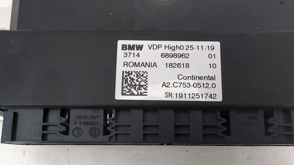 Блок керування пневматичною підвіскою vdp BMW 5 Series 2017-2020 (G30) 37146898962 1074865 фото