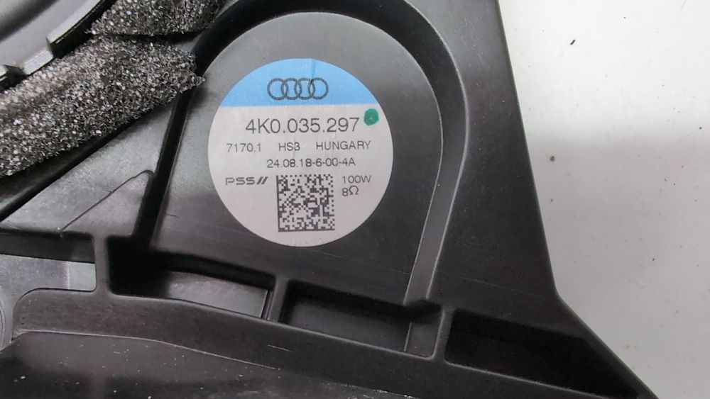 Динамік двері передньої лівий у зборі Audi A6 2019-2023 (C8) 4K0035297 1078640 фото