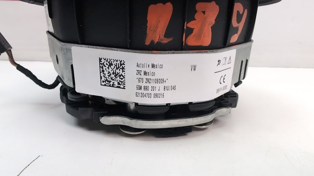 Подушка безпеки airbag в кермо Volkswagen Golf 2013-2017 (mk7) 5GM880201J81U 1096455 фото