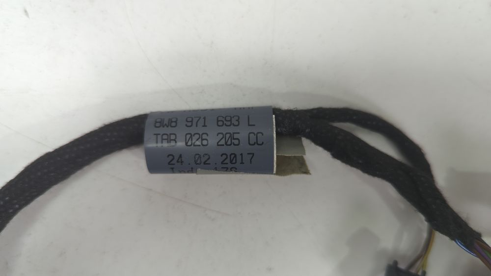 Жгут проводов карты (обшивки) двери задней Audi S5 2018-2019 (F5(8W6)) 8W8971693L 1050644 фото