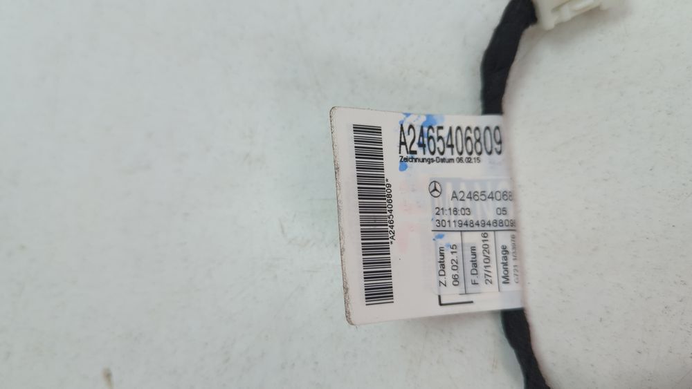 Жгут проводов двери задней (левой/правой) Mercedes Benz GLA 2017 - 2019 (X156) A2465406909 1069553 фото