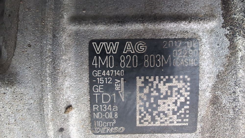 Компресор кондиціонера Audi Q7 2017-2019 (4M) 4M0820803M 1098528 фото