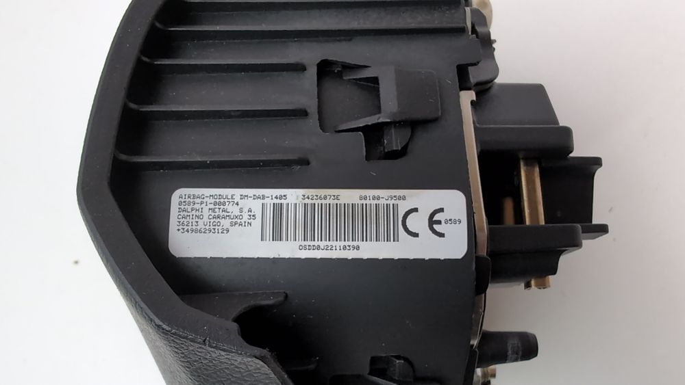 Подушка безопасности airbag в руль Hyundai Kona 2018-2021 (OS) 80100J9500TRY 1095679 фото