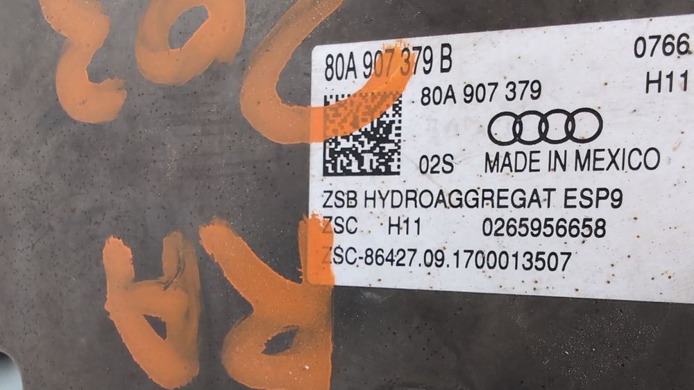 Блок абс abs Audi Q5 2018-2020 (80A) 80A614517BBEF 1099409 фото