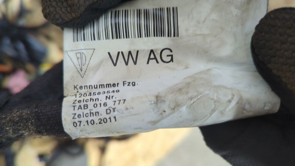 Центральний джгут Volkswagen Touareg 2010-2014 (7P 2nd gen) 7P6971051 1060293 фото
