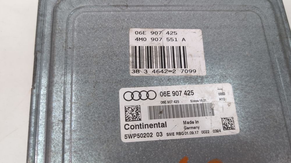 Блок управління двигуном (мотором) ЕБУ Audi Q7 2017-2019 (4M) 4M0907551A4M0 1098676 фото