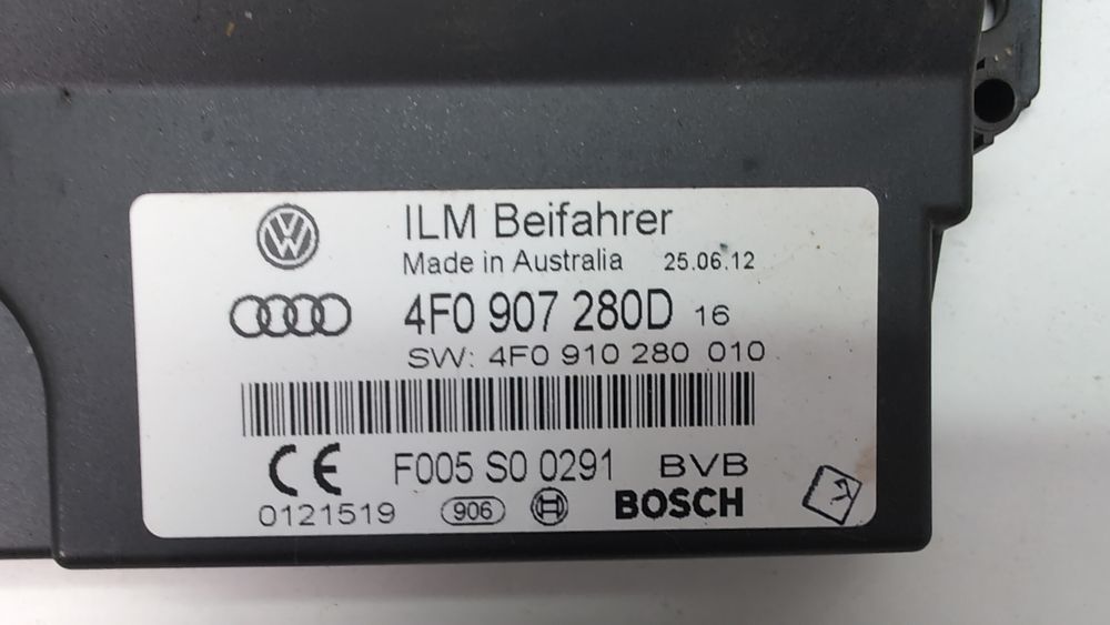 Блок управления бортовой сети Audi Q7 2009-2015 (4L restyle) 4F0907280B 1077222 фото