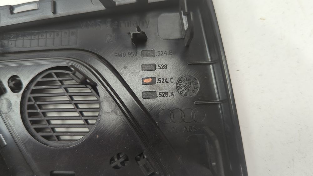 Накладка внутренней ручки двери задней правой Audi S5 2016-2019 (F5(8W6)) 8W0959524C6PS 1050643 фото