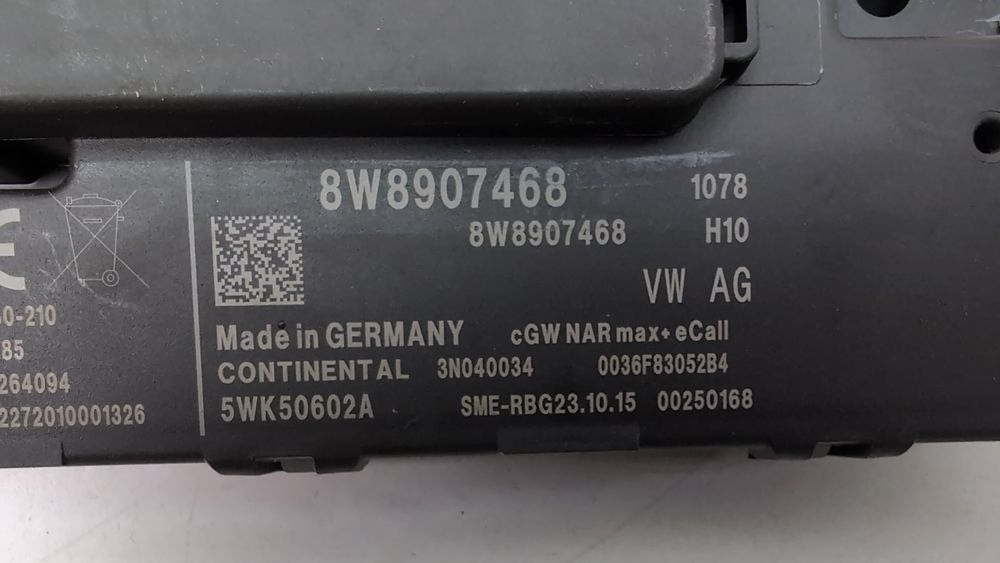 Диагностический интерфейс шин Audi Q7 2017-2019 (4M) 8W8907468 1094448 фото