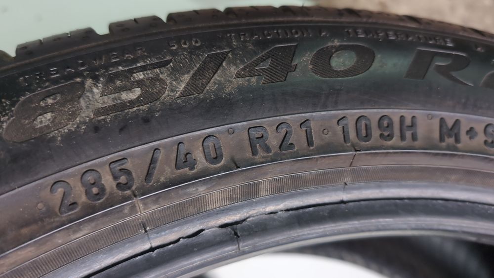 Комплект резины R21 Pirelli scorpion zero (дефект) Audi Q7 2017-2019 (4M) 1098983 фото