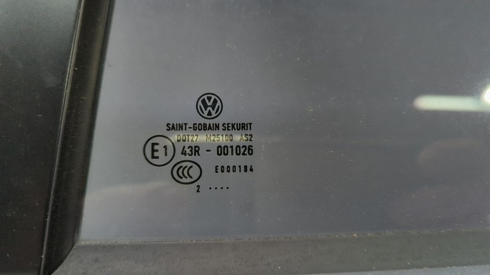 Стекло двери глухое заднее левое Volkswagen CC 2013 - 2017 (1st Gen (35) restyle) 3C8839613H 1051586 фото