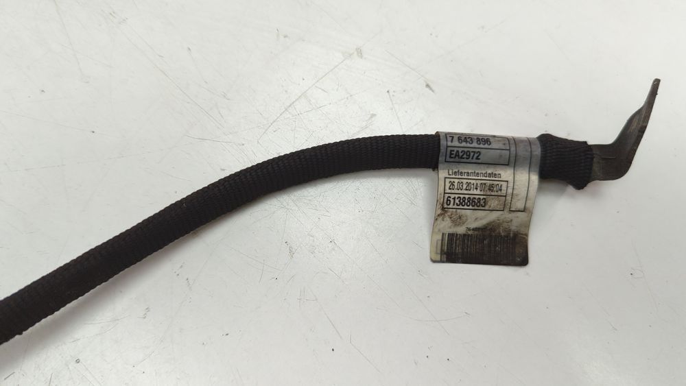 Клема мінус (провід на масу) BMW X5 2014-2018 (F15) 12428656997 1045729 фото