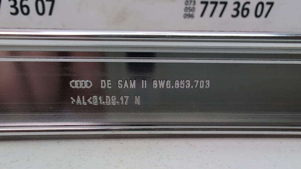 Молдинг даху хром лівий Audi A5 2018-2019 (F5(8W6)) 8W6853703C2ZZ 1069053 фото