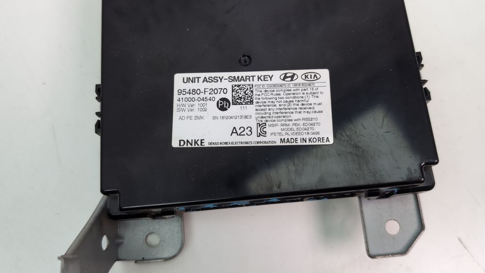 Модуль безключового доступу Hyundai Elantra 2019-2020 (AD restyle) 95480F2070 1095097 фото
