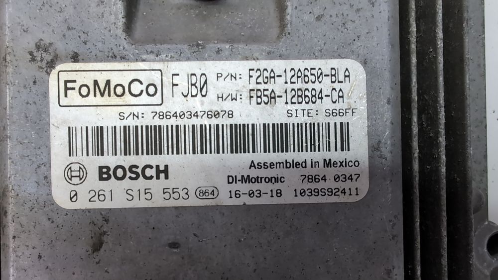 Блок управления двигателем (мотором) ЭБУ Ford Edge 2015-2018 (CD4) FB5Z12A650CANP 1074955 фото