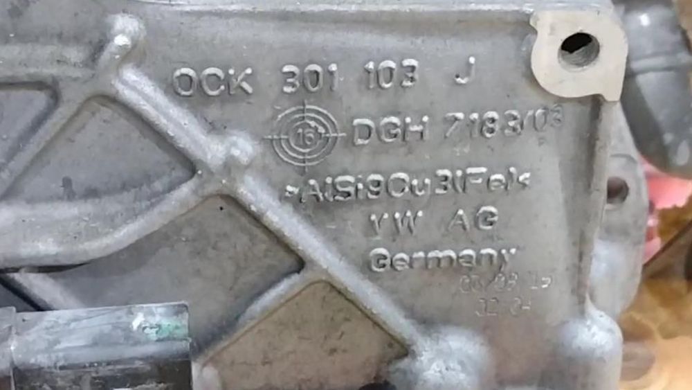 АКПП (коробка передач) FWD DSG SJW Audi A4 2016-2019 (B9) 0CK300043F001 1026294 фото