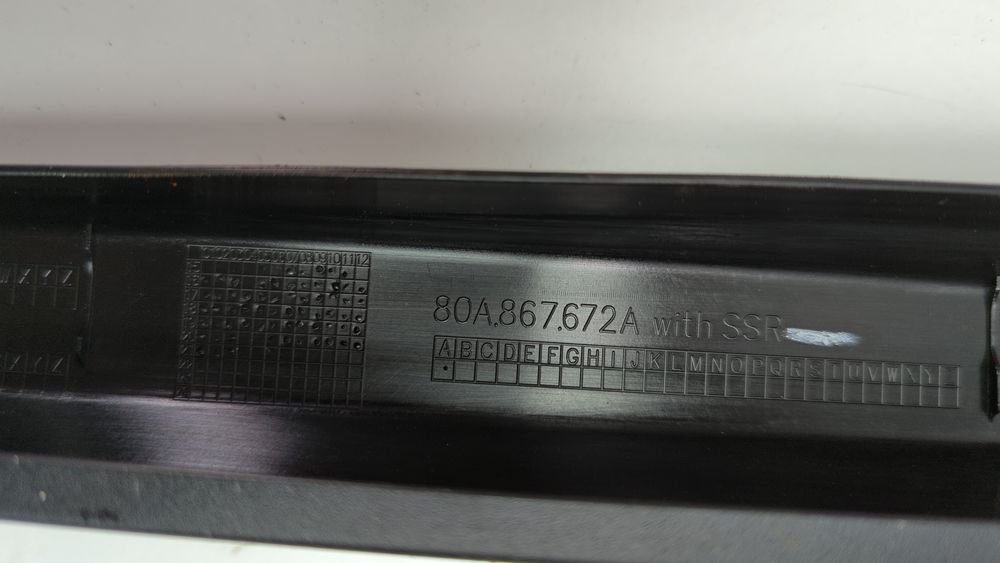 Накладка отвору скла двері задня права Audi Q5 2021-2024 (80A restyle) 80A867672A4PK 1055760 фото