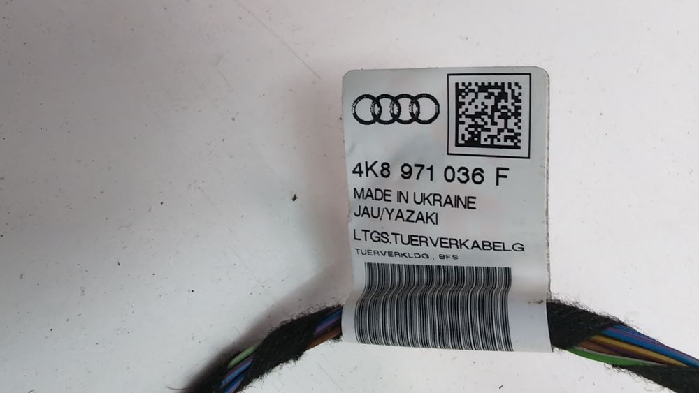 Жгут проводов карты двери передней правой Audi A6 2019-2023 (C8) 4K8971036T 1078660 фото