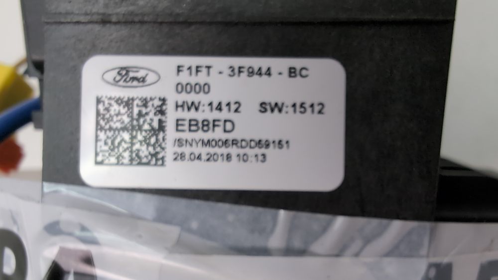 Датчик кута повороту керма Ford Escape 2017-2019 (3rd gen C520 restyle) F1FZ3F791C 1078186 фото